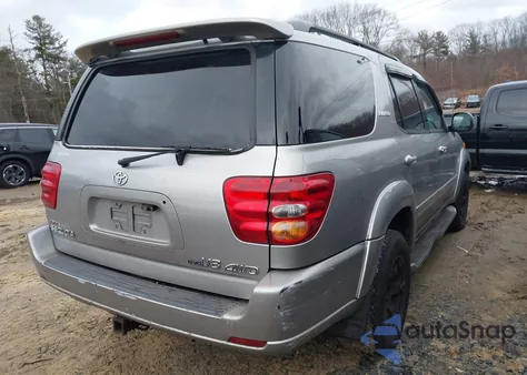 2004 Toyota Sequoia Limited V8 from USA, damaged, VIN 5TDBT48A44S219454
